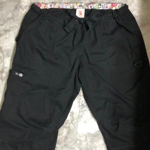 KOI cargo scrub pants XL